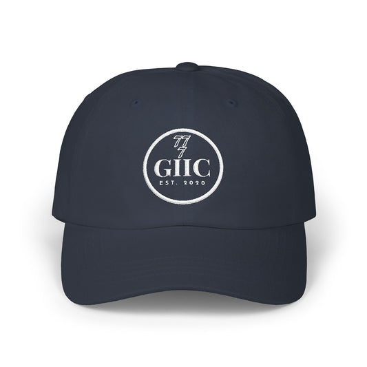 GIIC777 Classic Strapback — Black & Navy Collection