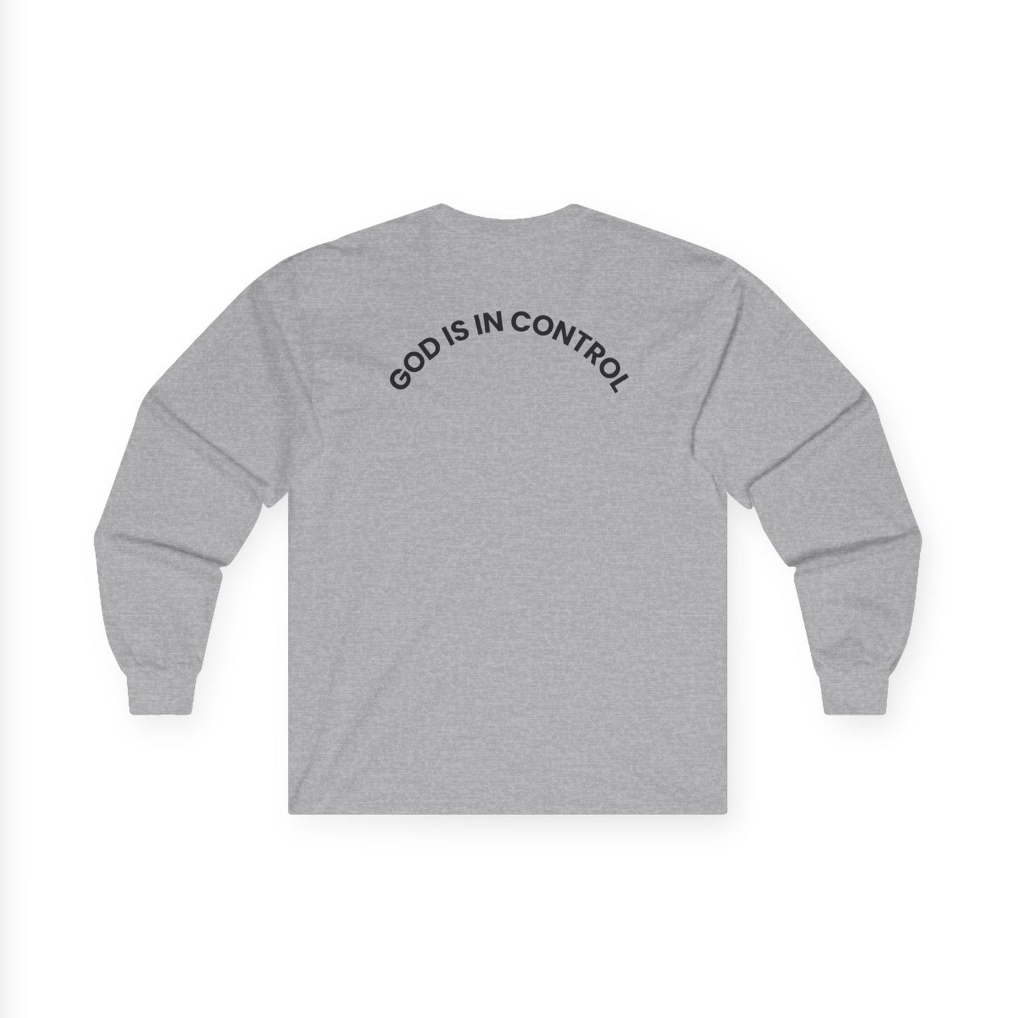 God Is In Control Long Sleeve Tee