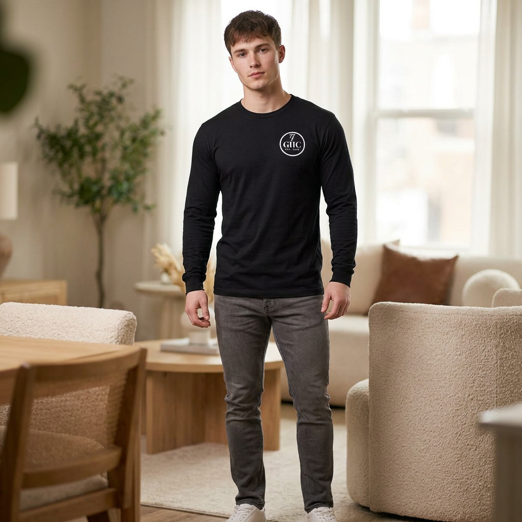 God Is In Control Long Sleeve Tee