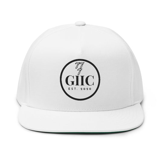 GIIC777 Classic Snapback- White Collection